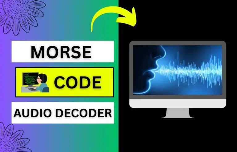 morse code audio decoder