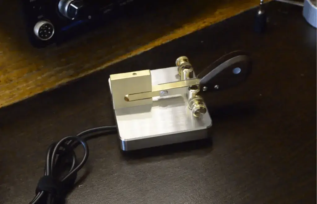 morse code single lever paddle