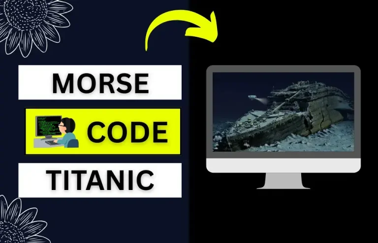 Morse Code Titanic