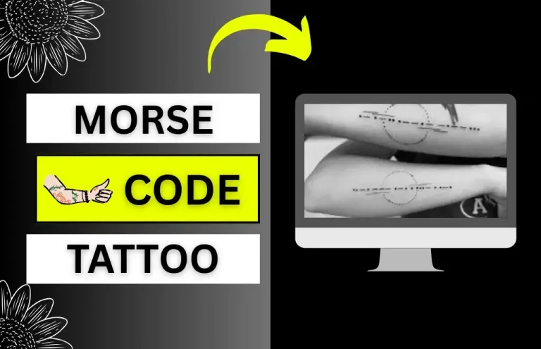 Morse Code Tattoo